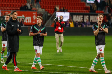 FC Twente treurt na het gelijkspel tegen Fortuna Sittard
