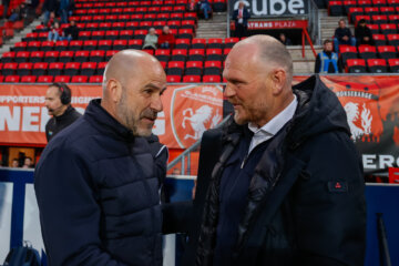 Peter Bosz met Joseph Oosting