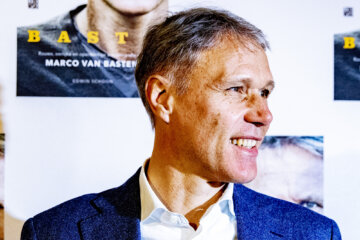 Marco van Basten bij zijn boekpresentatie