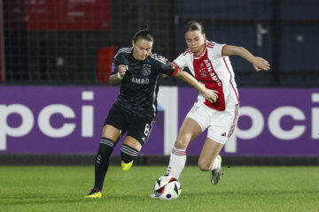 Mirte van Koppen in actie