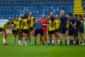 De speelsters van NAC Breda