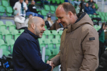 Peter Bosz en Dick Lukkien