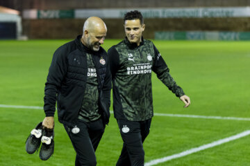 Peter Bosz en Ibrahim Afellay