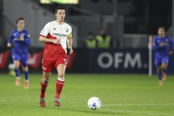 Nick Viergever tegen FC Twente