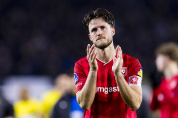 Ricky van Wolfswinkel na het duel in Breda