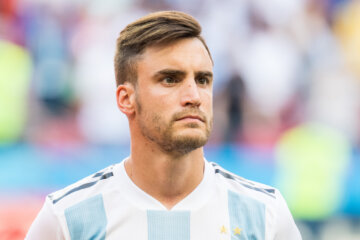 Nicolas Tagliafico in het shirt van Argentinië