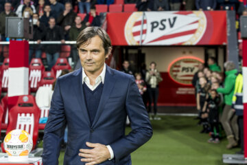 Phillip Cocu in dienst van PSV