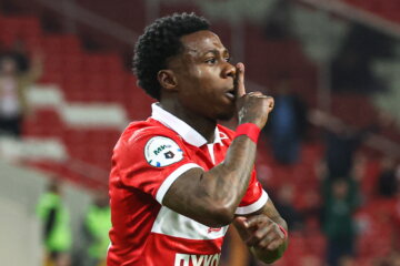 Quincy Promes namens Spartak Moskou