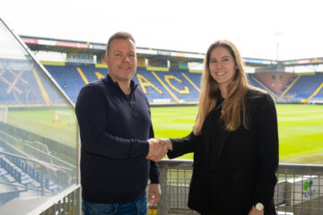 Richard Mank en Pia Rijsdijk bij NAC Breda