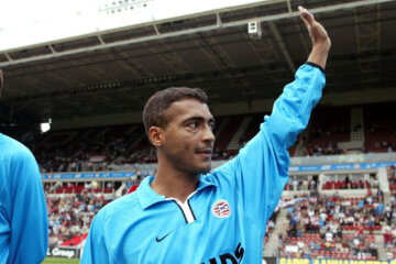 Romario de Souza Faria in het Philips Stadion