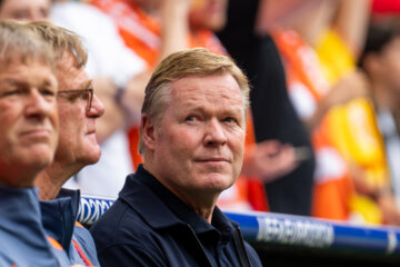 Ronald Koeman voor het duel tegen Roemenië