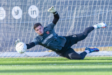 Sam Karssies op trainingskamp