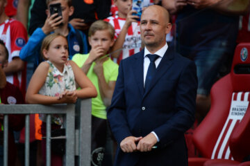 Thijs Slegers als perschef van PSV