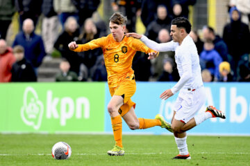 Tygo Land met Nederland Onder 19