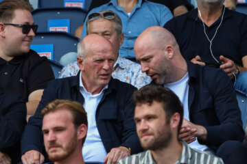 Jan Streuer en Dominique Scholten in overleg