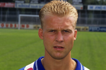 Wilco Hellinga in het shirt van sc Heerenveen