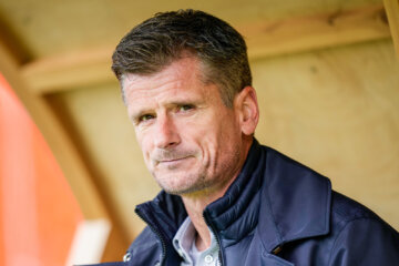 Wim Jonk in het Kras Stadion