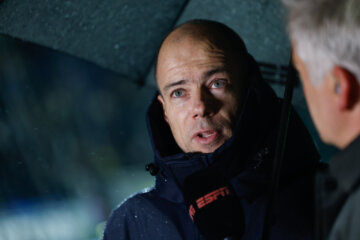 Danny Buijs op zaterdagavond in Sittard