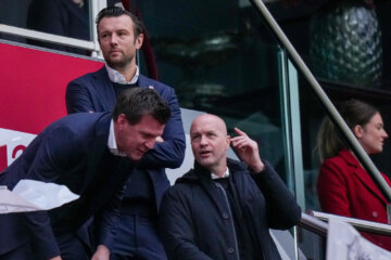 Jordi Cruijff in de Johan Cruijff Arena