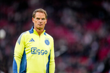 Frank de Boer bij de Ajax Legends