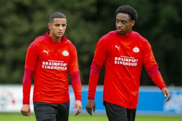 Mohamed Ihattaren met Pablo Rosario