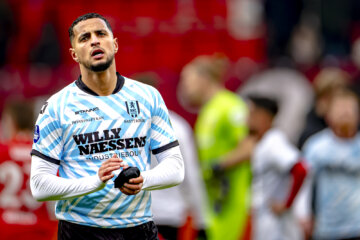 Mohamed Ihattaren in het uitshirt van RKC