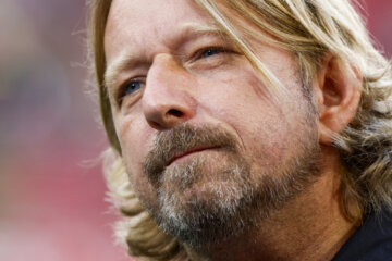 Sven Mislintat in de Johan Cruijff Arena