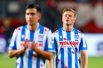 Levi Smans is zichtbaar teleurgesteld