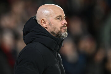 Erik ten Hag in Engeland