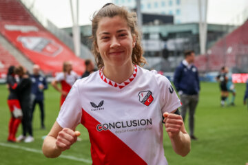 Nurija van Schoonhoven in De Galgenwaard