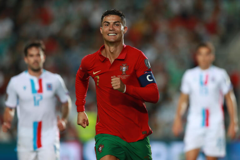 Cristiano Ronaldo scoort weer voor Portugal
