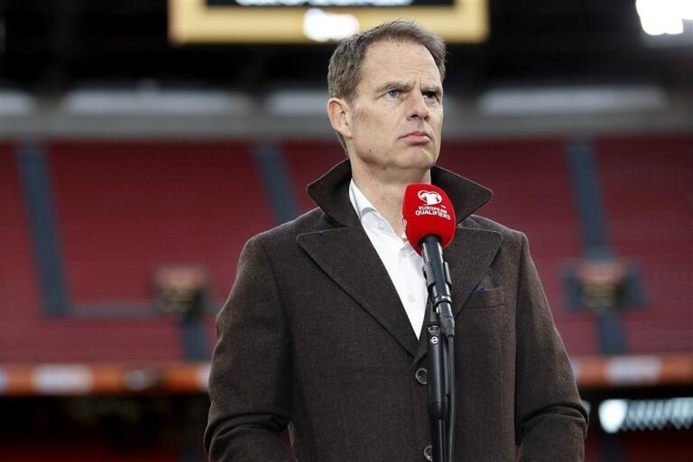 Frank de Boer als bondscoach