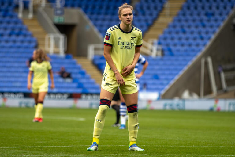 Vivianne Miedema in het shirt van Arsenal