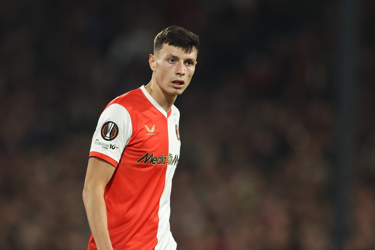 Anel Ahmedhodzic met Feyenoord in de Europa League