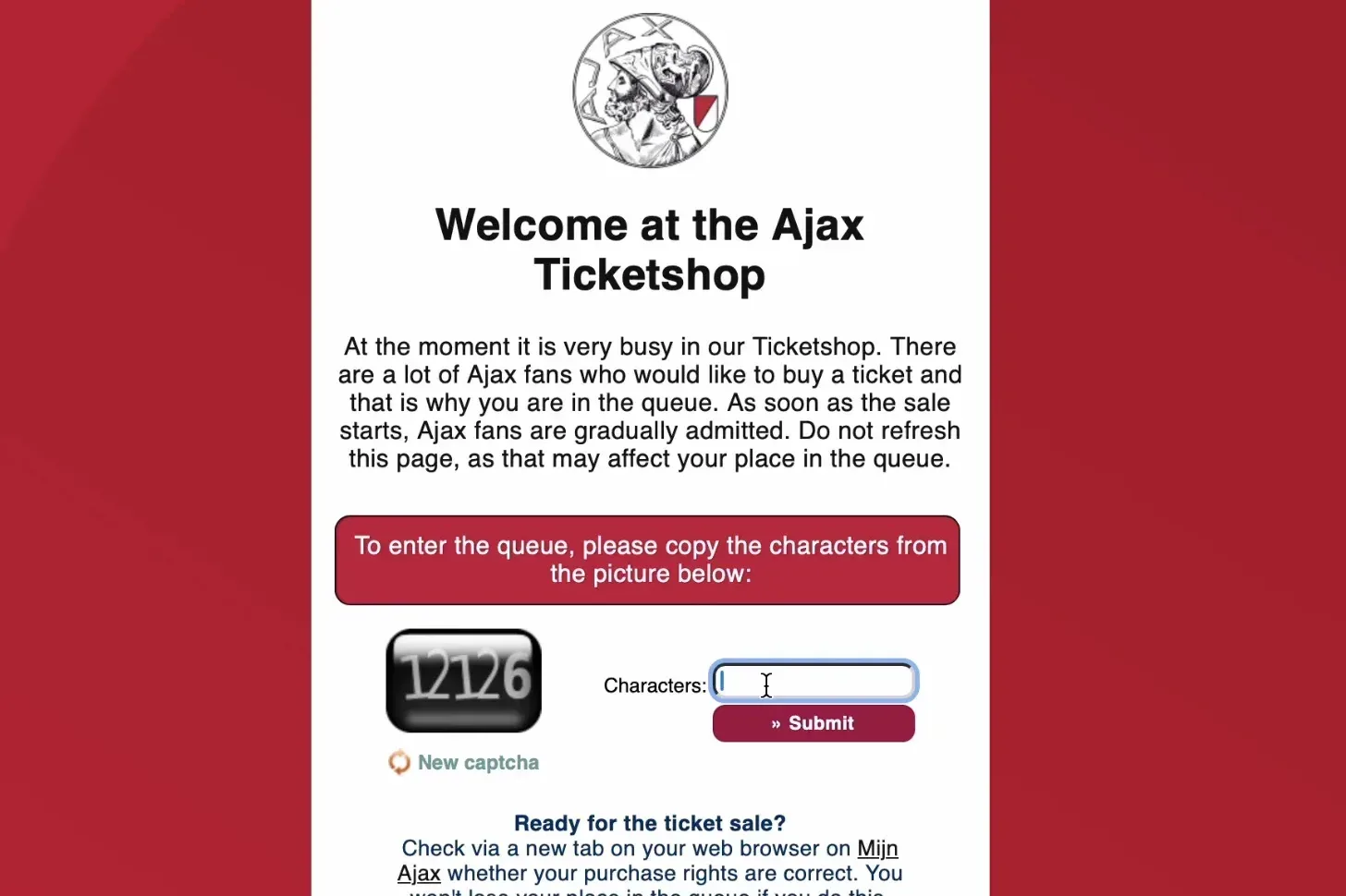 Ajax Ticketshop