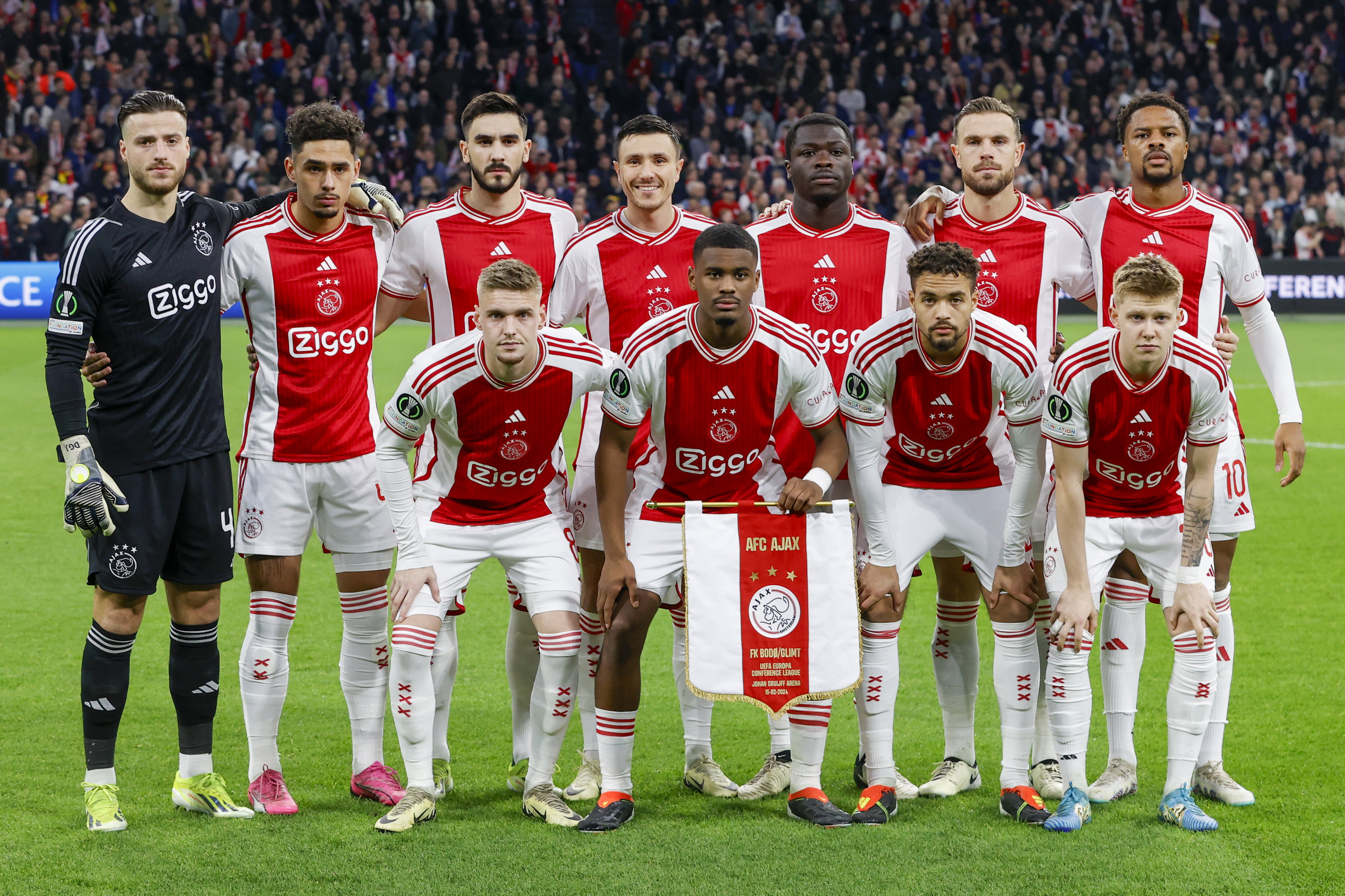 Elftalfoto Ajax (15-02-2024)