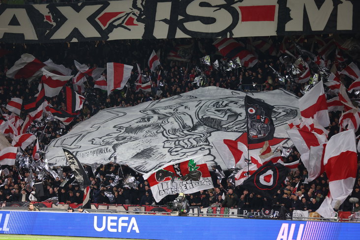 De Ultras Amsterdam bij Ajax