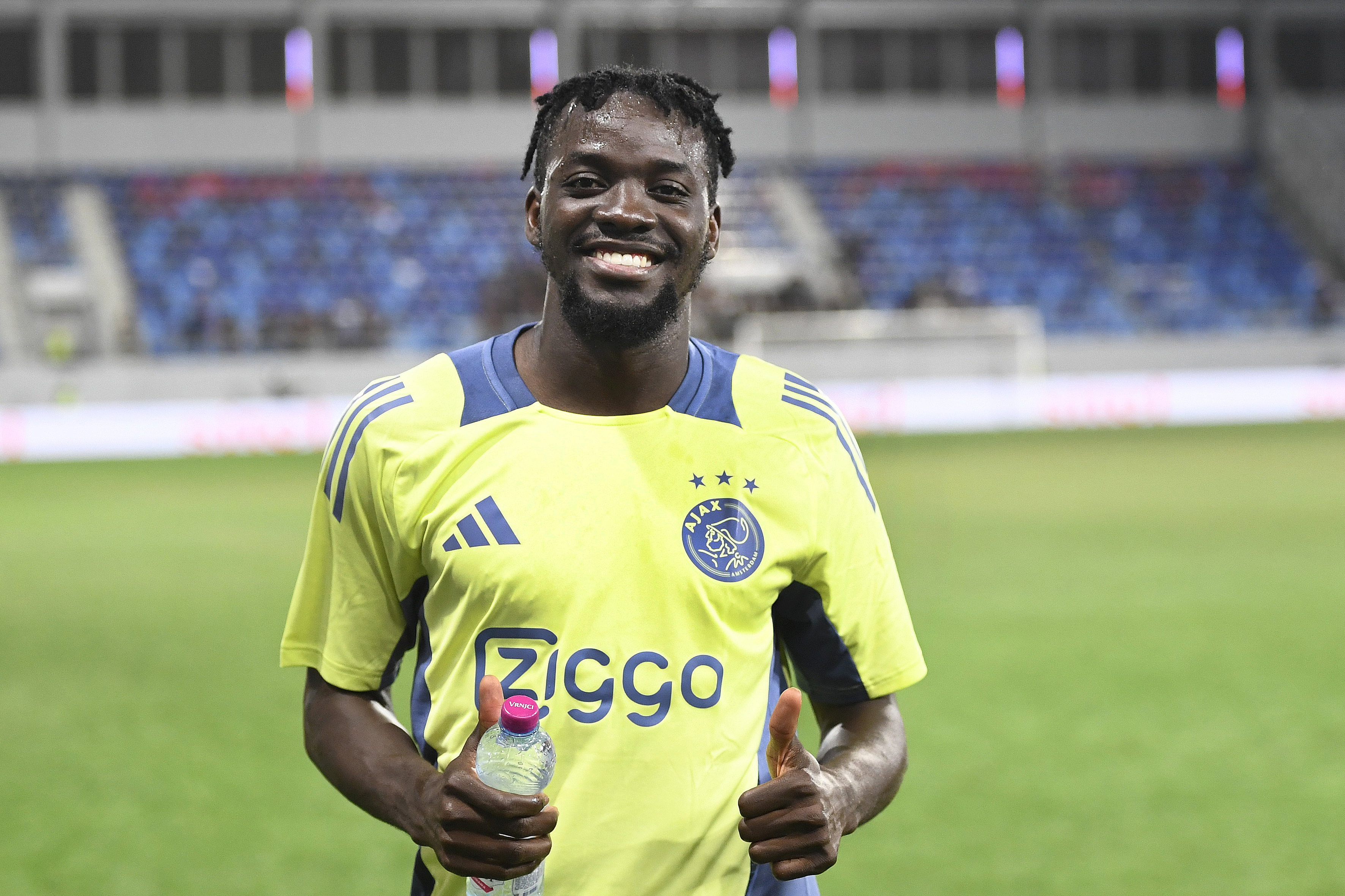 'Bertje' Traoré is blij