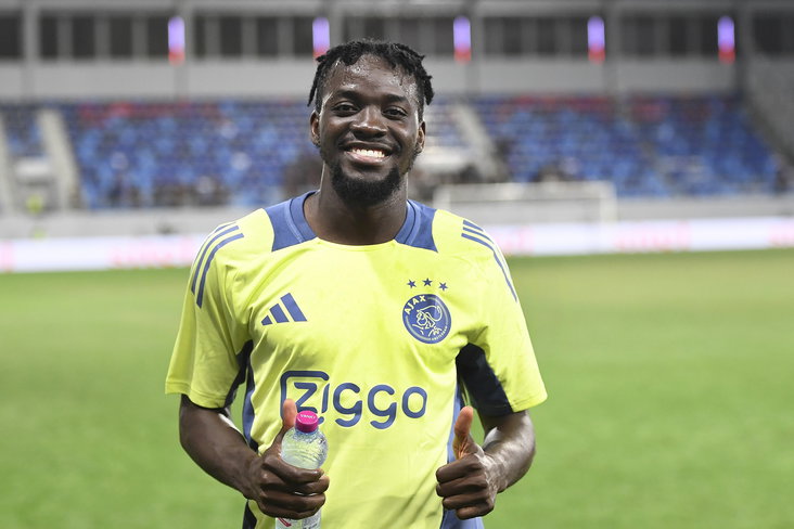 'Bertje' Traoré is blij