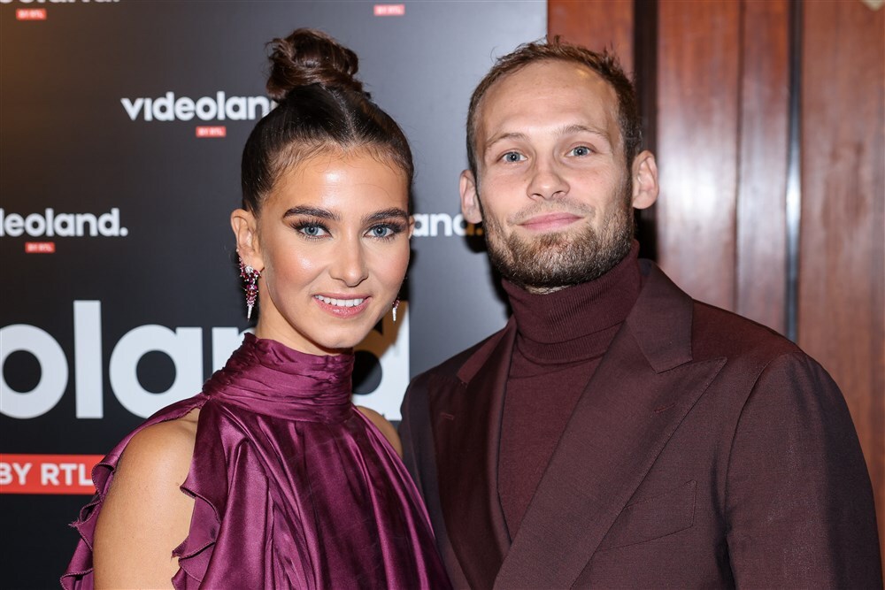 Daley Blind met zijn partner Candy-Rae