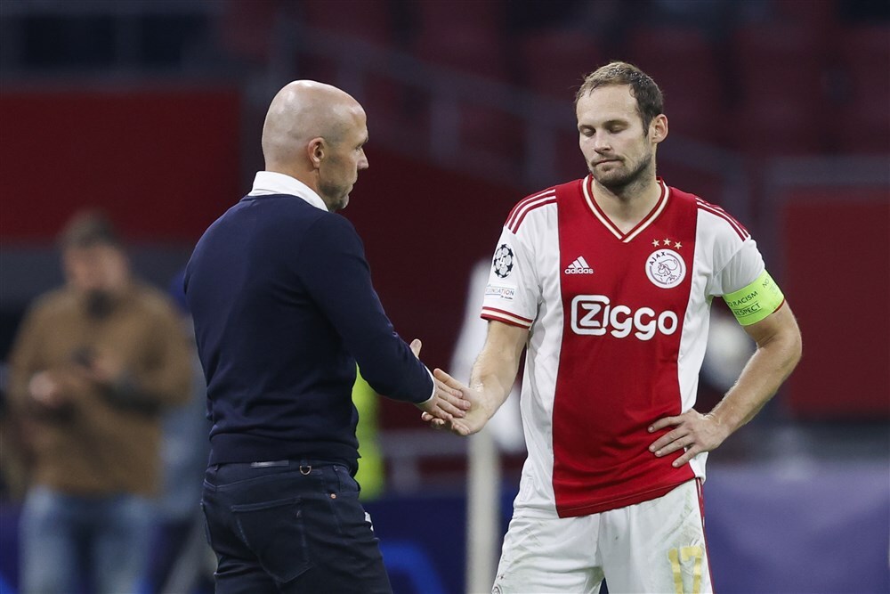 Daley Blind met Ajax-trainer Alfred Schreuder