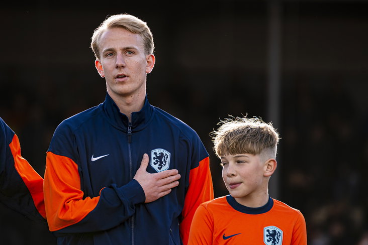 Thijmen Blokzijl bij Jong Oranje