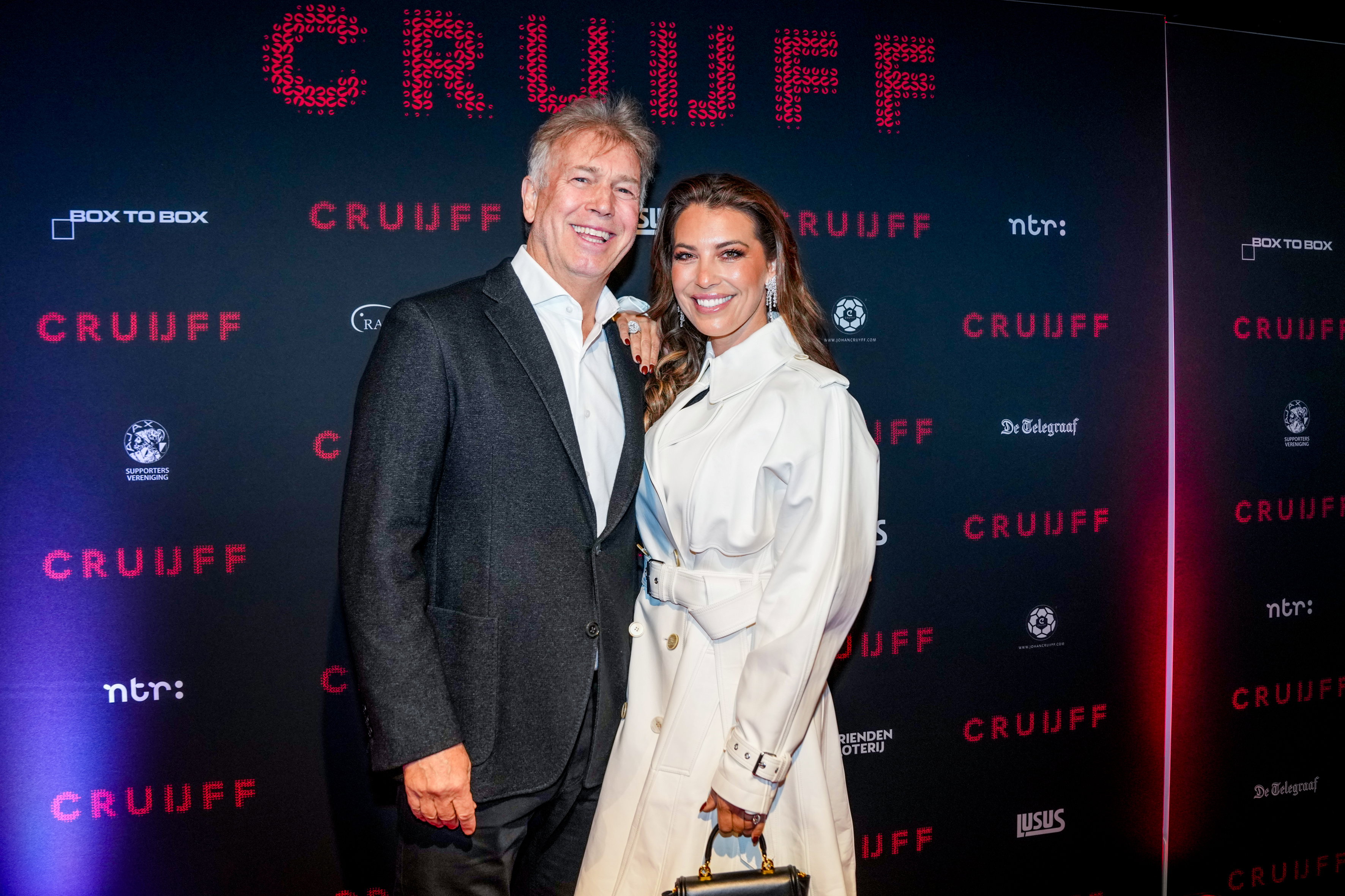 Marcel Boekhoorn met zijn partner Rebecca Cabau van Kasbergen