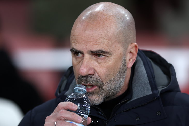 Peter Bosz is dorstig
