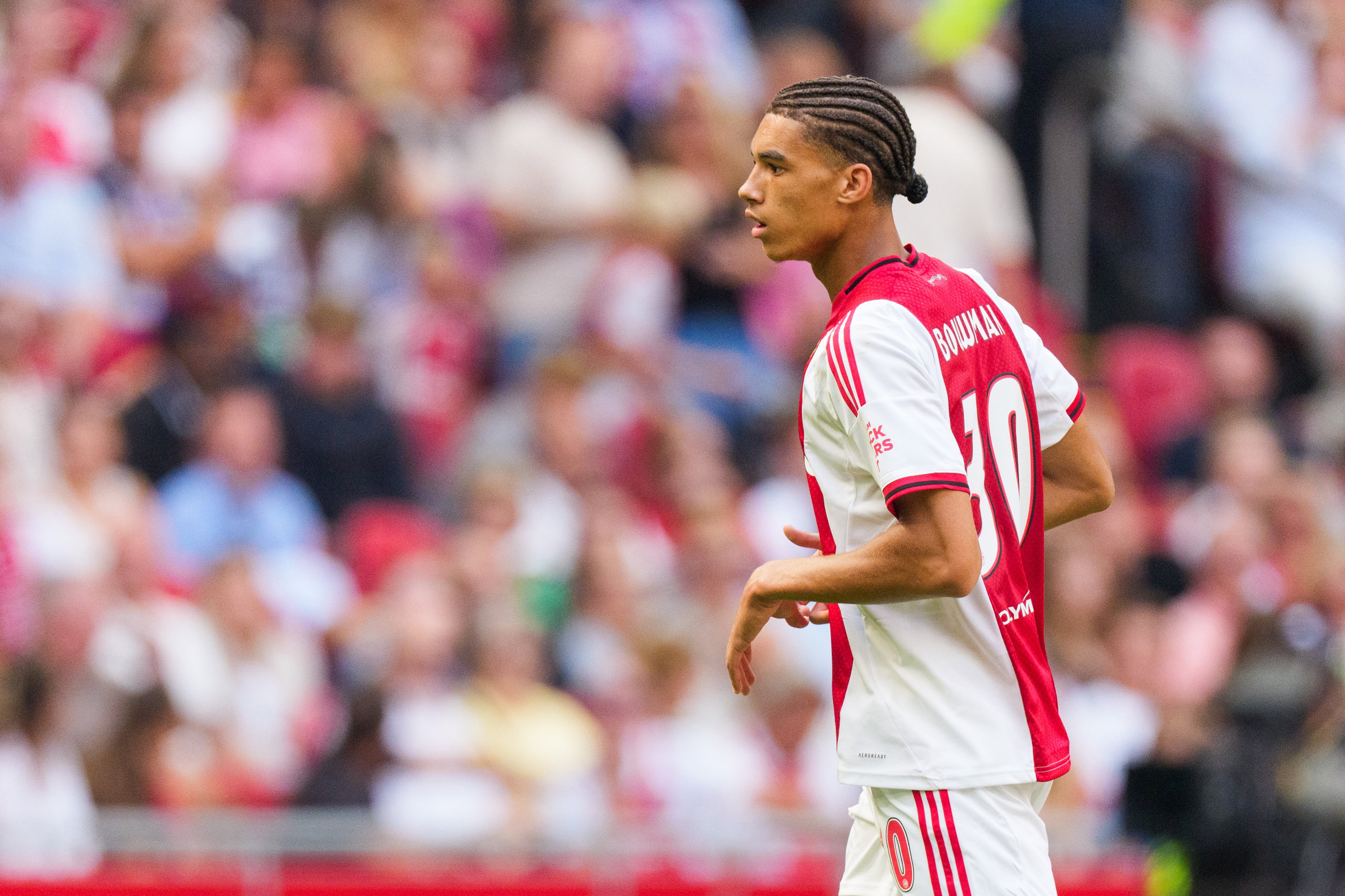 Aaron Bouwman in de Johan Cruijff Arena