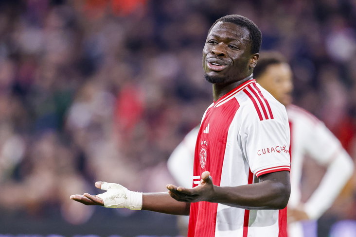 Brian Brobbey in de Johan Cruijff Arena