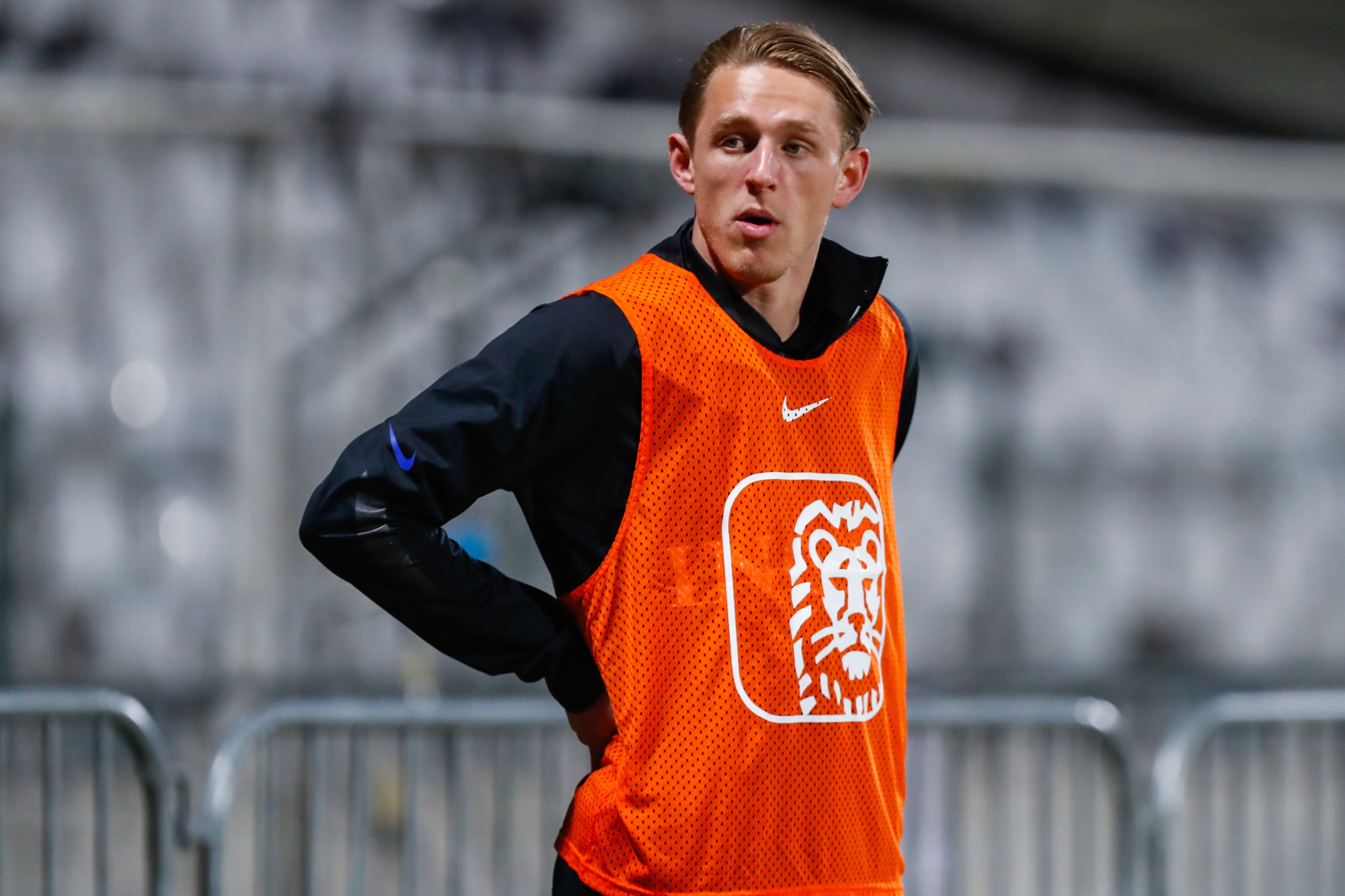 Wouter Burger bij Jong Oranje