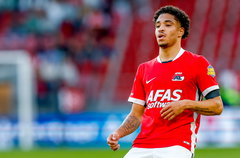 Ro-Zangelo Daal in een thuiswedstrijd van AZ