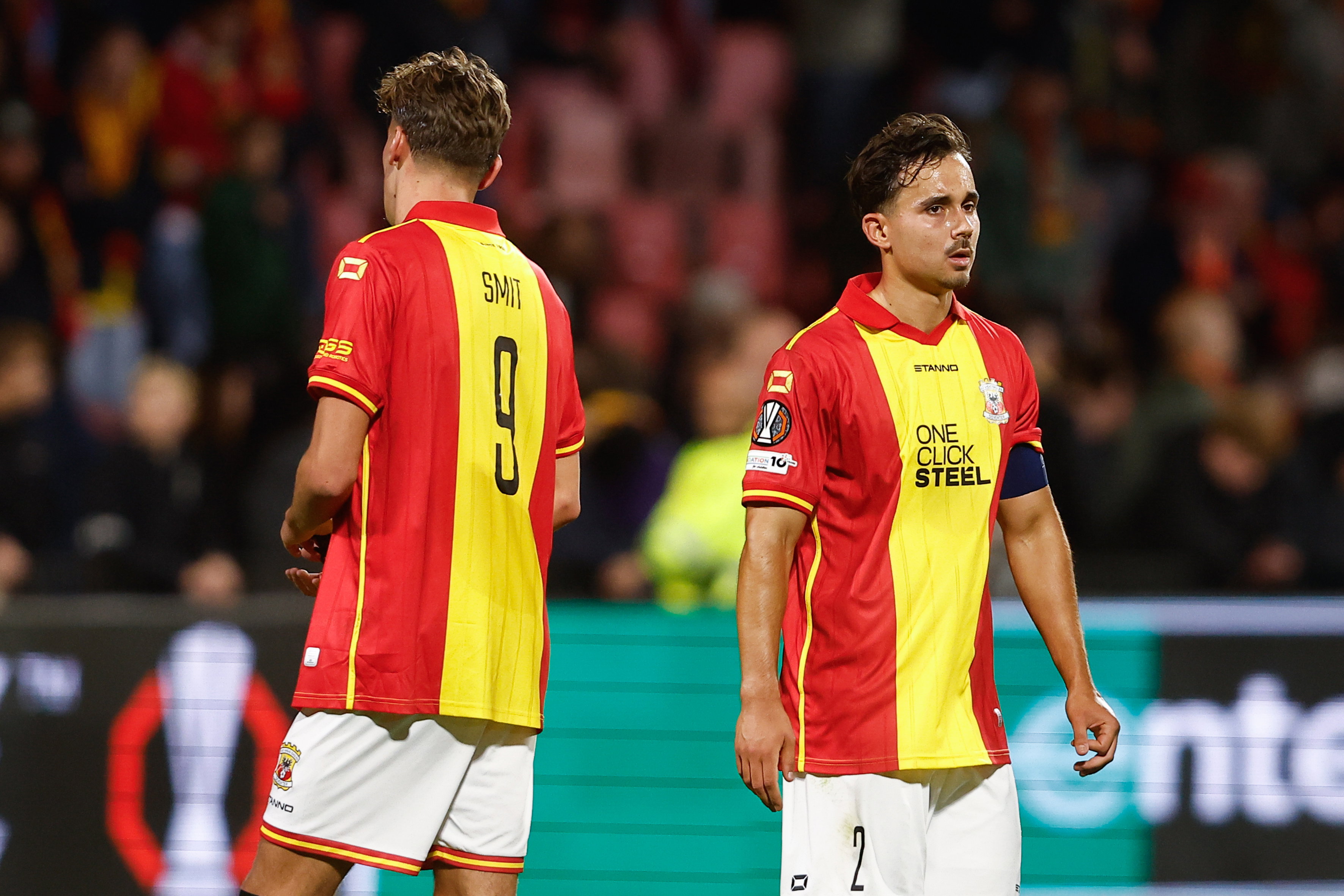 Mats Deijl baalt na een duel in Deventer