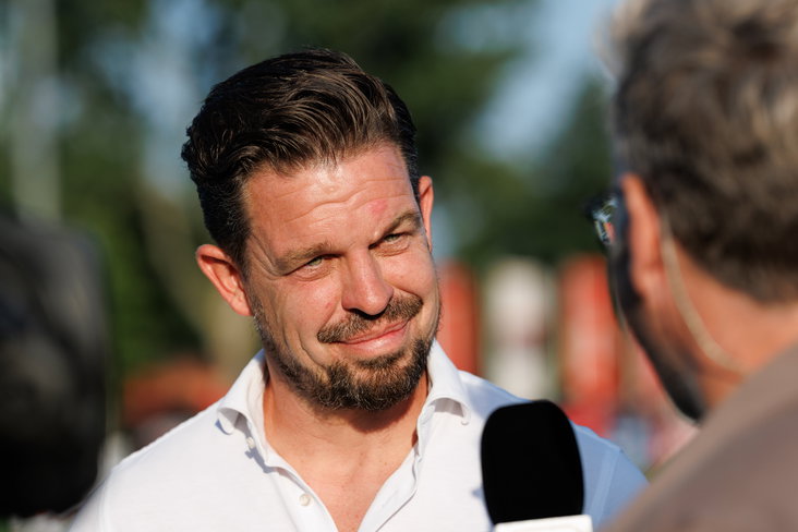 Sander Duits in de zon